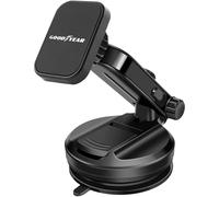 Kalanka-Support De Téléphone Magnétique Avec Ventouse Universelle Pour Tableau De Bord Et Pare-Brise, 2 Aimants Inclus, Plaque Magnétique Pivotante 360°, Bras Réglable Jusqu'à 15,2 Cm, Pour Iphone,
