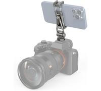 KALANKA-Support de Téléphone Universel en Métal avec Cold Shoe et Trou Fileté 1/4""-20, Support de Caméra pour Téléphone Portable avec Rotation à 360° - 3559