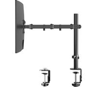KALANKA-Support Ecran PC pour écran LCD LED 13-32 Pouces jusqu'à 10 kg, Support Écran PC, Bras Ecran inclinable et pivotant réglable en Hauteur pour Le Bureau, Max.VESA 100x100mm