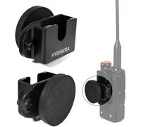 KALANKA-Support mural magnétique universel 3 en 1 pour talkie-walkie avec force d'aspiration de 7,5 kg, compatible avec Baofeng Quansheng Motorola Kenwood et autres radios et microphones portatifs à