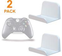 Kalanka-Support Mural Pour Manette/Casque, [Ensemble De 2] Crochet Adhésif 3m, Accessoires Universels Pour Controller De Xbox One/Xbox Series S/Xbox Series X / Ps5 / Ps4 / Xbox One/Nintendo