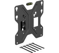 KALANKA-Support Mural TV pour 23 à 50 Pouces, Incliner et Tourner, Formats VESA 75x750 mm à 200x200 mm - Peut Soutenir Un Poids Maximum de 30 kg