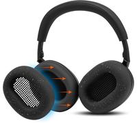 KALANKA-SweatZ XM6 \u2013Coussinets d'oreille en Silicone brevetés, compatibles avec Le Sony WH-1000XM6, par Wicked Cushions Résistants à la Transpiration et lavables Black