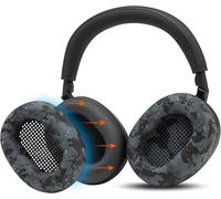 KALANKA-SweatZ XM6 \u2013Coussinets d'oreille en Silicone brevetés, compatibles avec Le Sony WH-1000XM6, par Wicked Cushions Résistants à la Transpiration et lavables Black Camo