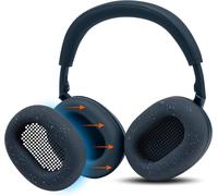 KALANKA-SweatZ XM6 \u2013Coussinets d'oreille en Silicone brevetés, compatibles avec Le Sony WH-1000XM6, par Wicked Cushions Résistants à la Transpiration et lavables Midnight Blue
