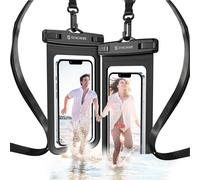 KALANKA-Syncwire Pochette Étanche Smartphone -Lot de 2- Housse Imperméable Téléphone IPX8 Touch Sensible Pochette Portable Étanche pour iPhone 14 13 Pro Max 12 Mini 11 XR 8 7 Plus,Huawei,Sumsung S23