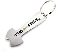 KALANKA-® T10-Pass - Clé Jeton de Caddie - Déverrouilleur de Caddie de Supermarché - Débloqueur de Chariot de Magasin Gris