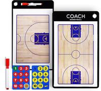 Kalanka-Tableau Tactique De Basketball Entraîneur Board Double Face Professionnel Panneau Kit Basketball Coaching Équipement Accessoires Pour Coach Entraînement Compétition Jeux Sportifs