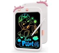 KALANKA-Tablette D'écriture LCD 10 Pouces Cadeau pour Filles Jouets Garçons de 3 4 5 6 7 ans Tableau Dessin Enfant à Peindre Ardoise Magique Jouets Educatifs Cadeau pour Anniversaire Noël Festival