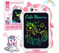 KALANKA-Tablette Dessin Enfant 8.5 Pouces Licorne Jouets,Tablette d'écriture LCD Coloré pour 3-12 Ans,Ardoise Magique Educatif de Filles et Garcons, Cadeaux d'Anniversaire Noël