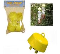 Kalanka-Tap-Trap® ¿ Leurre Véritablement Écologique Mouche Plastique Jaune