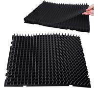KALANKA-Tapis Anti-Chat avec Pointes Empêcher Les Animaux de S'approcher,8PCS 42x34cm Tapis Anti-Chat d'Epine Grille de Jardin Anti Chiens pour Les Jardins Intérieurs et Extérieurs (Noir)