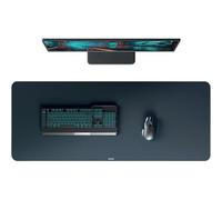 KALANKA-Tapis de bureau gaming extra-large : Surface étendue 100x40 cm, antidérapant pour clavier et souris. Optimisé pour gaming, travail, activités créatives. Lavable en machine