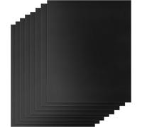 KALANKA-Tapis de Cuisson pour Barbecue, 40x33cm Set de 8 Feuilles de BBQ Réutilisable Extérieur, Cuisson Mats Plancha pour Barbecue Gaz, Weber Charbon Barbecue,Postuler à Plaques et Grilles pour Cuis