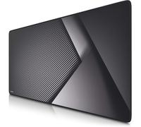 KALANKA-- Tapis de Souris Gaming Carbon 900x400mm - sous-Main Bureau Gamer Extra Large XXL en Tissu, Base antidérapante - Précision, Vitesse et Confort - pour Tous Types de Souris et Claviers