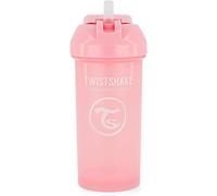 Kalanka-Tasse De Paille 360 Ml ¿ Gobelet Bébé Avec Paille Anti-Fuite ¿ Bouteille D¿Eau Anti-Déversement Pour Tout-Petits ¿ Tasse De Sevrage Sans Bpa ¿ Rose