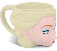 KALANKA-Tasse Disney La Reine des neiges pour fille avec le personnage 3D Elsa 210 ml avec poignée