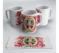 KALANKA-Tasse en céramique avec impression Frida (tableau rose)