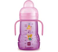 Kalanka-Tasse Trainer, Avec Tétine En Silicone Skinsoft Anti-Goutte, Facile À Attraper, 4 + Mois, 220 Ml, Rose