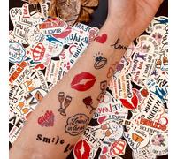 Kalanka-- Tatouages Éphémères Pour Mariage - Plus De 130 Tatouages Temporaires Aux Motifs Variés - Pièces Individuelles Prêtes À Etre Utilisées [Pack En Anglais]