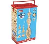 KALANKA--Tecap Baril de Planchettes 3XL - 300 Pieces - Jeu enfant - Jeu pour s'amuser en famille - A partir de 4 ans - Format 3XL 3 tailles de planches pour 3 fois plus de construction - 8323