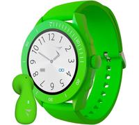 KALANKA-TECHMADE - Smartwatch avec appels Bluetooth Écouteurs inclus Cardiofréquencemètre, SpO2 Surveillance Sport et Sommeil Notifications App Fonction SOS IP67 Résistant, Vert, UNIQUE R