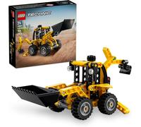 KALANKA-Technic Le tractopelle - Jouet de Construction interactif pour garçon et Fille - Véhicule de Chantier avec stabilisateurs - Idée de Cadeau pour Enfants passionnés de mécanique 42197