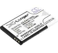 KALANKA-TECHTEK Batterie 900mAh Compatible avec [Bea-fon] AL250, AL450, C140, C150, C220, C240, C245, C70, Classic Line C140, Classic Line C50, S33, S400, S400EU001B, SL160, SL350, pour [Brondi] Amic