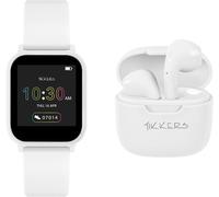KALANKA-Teen Kids Series 10 Montre intelligente interactive et écouteurs Blanc TKS10-0007-SETARG