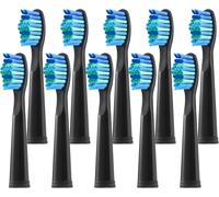 Kalanka-Teeteck Brossettes De Rechange Pour Fairywill,10 Pack Tête De Brosse Pour Fairywill 507/508/515/551/917/959/2011/D1/D3/D7/D8 Doux