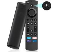 KALANKA-Télécommande vocale de Remplacement (4th GEN) Convient pour Smart TVs Stick (2. Gen & 3. Gen & Lite & 4K), Convient pour Smart TVs Cube (1. Gen & 2. Gen)