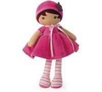KALANKA-Tendresse Ma 1ère Poupée en Tissu Emma K Rose, 32 cm, 1 Unité
