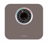 Kalanka-Terraillon - Nautic Up, Pèse Personne Mécanique, Balance Grand Cadran Avec Indicateur D'imc, 150kg Max, Marron