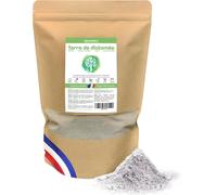 KALANKA-- Terre de Diatomée 100% Naturelle & Française - Ultrapure, Non Calcinée, Ecocert - Entretien, Jardin, Animaux, Élevage, Agriculture Biologique - Sachet Zip, 1kg