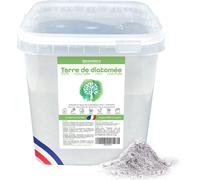 KALANKA-- Terre de Diatomée Naturelle & 100% Française - Ultrapure, Non Calcinée, Ecocert - Entretien, Jardin, Animaux, Élevage, Agriculture Biologique - Seau, 1,3kg
