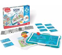 KALANKA-- Textur`Art \u2013 Dessiner en Frottant - Plateau de dessin dès 5 ans - Pack Complet