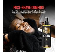 Kalanka-The Shave Factory After Shave Cologne ¿ Oud 01 D'orchidée 250ml ¿ Soin Doux & Rafraîchissant Après-Rasage ¿ Parfum Naturel Inspiré De L¿Orchidée ¿ Apaise, Hydrate & Revigore