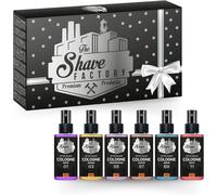 Kalanka-The Shave Factory Luxury After Shave Cologne Gift Set ¿ Set 1-6 X 50ml ¿ Collection De Parfums With Effets Apaisants & Rafraîchissants ¿ Boîte-Cadeau Élégante ¿ Idéal For Usage Quotidien & Vo