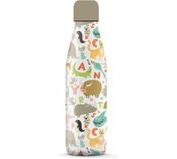 Kalanka-The Steel Bottle - Bouteille Isotherme En Acier Inoxydable, Isolation Sous Vide À Double Paroi, Capacité 500 Ml, Fermeture Hermétique, Bouteille D'eau Portable (Animals)