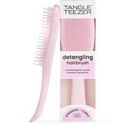 Kalanka-The Ultimate Detangler Hairbrush For Wet & Dry Hair Detangles All Hair Types Reduces Breakage, Eliminates Knots Two-Tiered Teeth & Comfortable Handle Millennial Pink