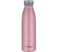 Kalanka-Thermocafé Drinking Bottle, Insulated Water Bottle, Insulated Bottle, Thermos Flask, Stainless Steel, Mat Rosé Gold, 0,5 L