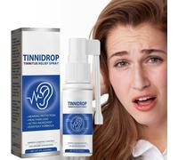 Kalanka-Tinnidrop Tinnitus Relief Spray,Tinnitus Relief For Ringing Ears Spray,Spray Anti-Acouphènes,Earwax Cleaning Care Spray,Relief Ear Tinnitus Relief,Spray Pour Soulager Les Acouphènes,60ml