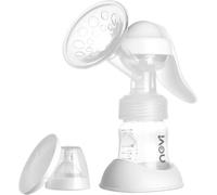 Kalanka- Tire Lait Manuel Breast Pump 2 Modes 140 Ml Silicone Pump De Qualité Alimentaire Sans Bpa Tire Lait Portable Avec Bouteille De Lait Pour Biberon Allaitement Bebe, Recueil Lait Mater