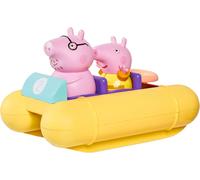 KALANKA-TOMY Peppa Pig Pull and Go Pedalo, Jouets de bain pour bébés, Accessoires de bain amusants pour bébés et enfants en bas âge, Convient aux enfants de 18 mois, 2, 3 et 4 ans