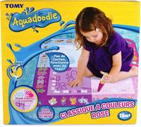 KALANKA-TOMY - Tapis Aquadoodle Classique 4 Couleurs Rose T72371, Tapis de Dessin à Eau, Coloriage Géant, Tapis d'Éveil Adapté aux Enfants dès 18 mois