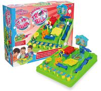 KALANKA-Tomy Tricky Bille Circuit de Billes - Jeu d'action pour Enfant, Jeu d'adresse et de Rapidité, Jeu de Billes Multicolore pour Enfant de 5 Ans+