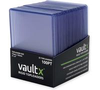 KALANKA-Toploaders 100pt pour Cartes à Collectionner, Premium Extra Épais, Porte-Cartes Rigides 3"" x 4"" Sans Coutures, Pochettes Rigides, Protection Transparente, Sports, TCG (Lot de 25)