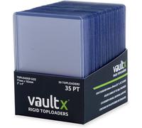 KALANKA-Toploaders 35pt pour Cartes à Collectionner, Premium Extra Épais, Porte-Cartes Rigides 3"" x 4"" Sans Coutures, Pochettes Rigides, Protection Transparente, Sports, TCG (Lot de 50)