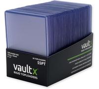 KALANKA-Toploaders 55pt pour Cartes à Collectionner, Premium Extra Épais, Porte-Cartes Rigides 3"" x 4"" Sans Coutures, Pochettes Rigides, Protection Transparente, Sports, TCG (Lot de 50)