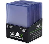 KALANKA-Toploaders 75pt pour Cartes à Collectionner, Premium Extra Épais, Porte-Cartes Rigides 3"" x 4"" Sans Coutures, Pochettes Rigides, Protection Transparente, Sports, TCG (Lot de 25)